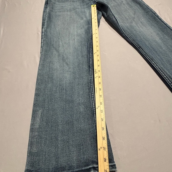 FLYPAPER Men's Jeans 32/30 Bootcut Blue Denim RN 114936 Y2K Grunge - Picture 6 of 12
